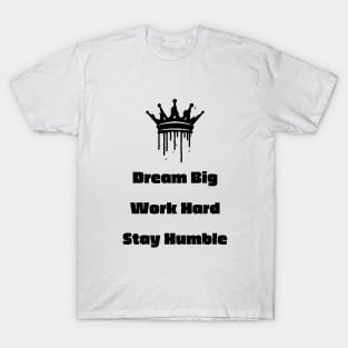 Dreamscape Royale (Black font) T-Shirt